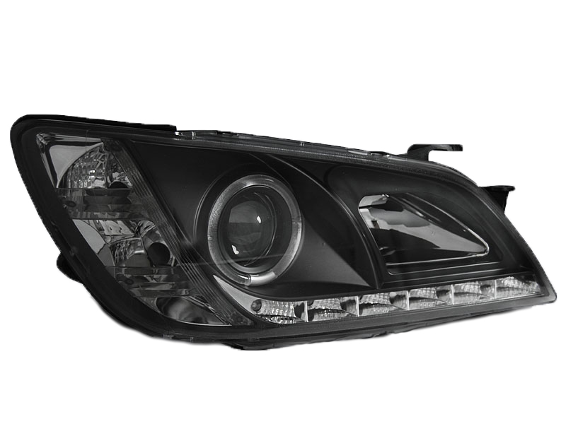 LEXUS IS200/300 00-05 PROJECTOR BLACK R8 STYLE HEADLIGHTS