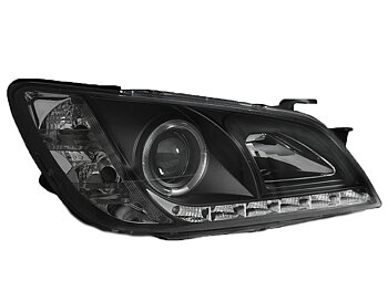 LEXUS IS200/300 00-05 PROJEKTOR SVARTA R8 STIL STRÅLKASTARE