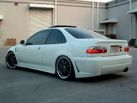HONDA CIVIC 92-95 2/4D ZEN/BUDDYCLUB2 REAR BUMPER [AIT] - 2