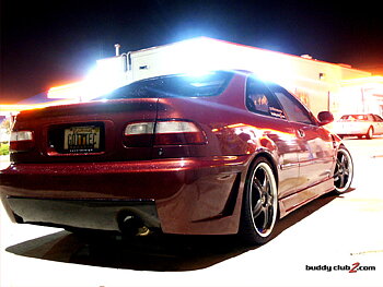 HONDA CIVIC 92-95 2/4D ZEN/BUDDYCLUB2 REAR BUMPER [AIT]