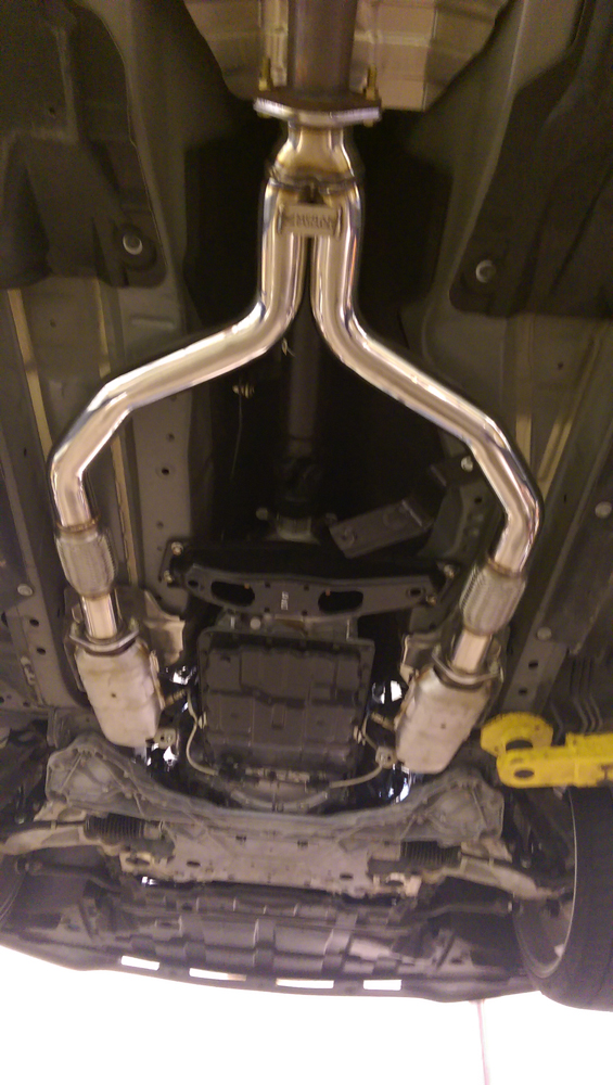 INFINITI Q50 RWD 14+ MEGAN RACING Y-PIPES - 2