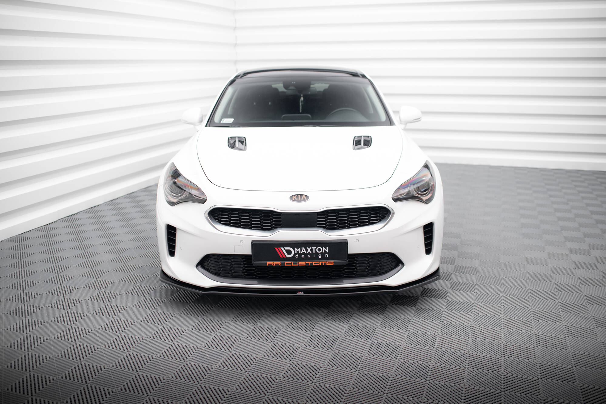 Front Splitter V.1 Kia Stinger GT / GT-Line / Standard Mk1 - 2