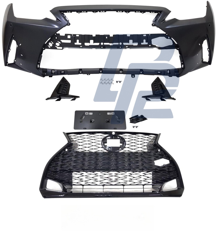 Front Bumper F Sport Look PDC for Lexus IS IV 2020– - 6