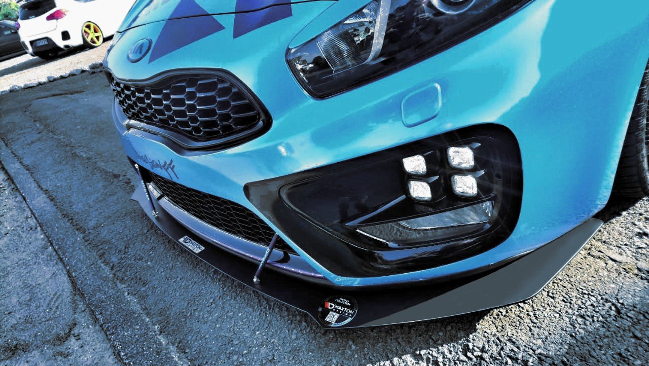 Front Racing Splitter KIA Cee'd GT MK2 (2013-2018)