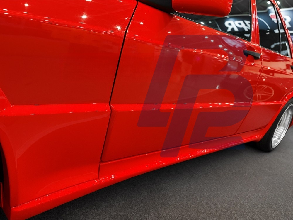 Side Skirts + Panel Sport Style for Mercedes W201 190E 1982–1993 - 3