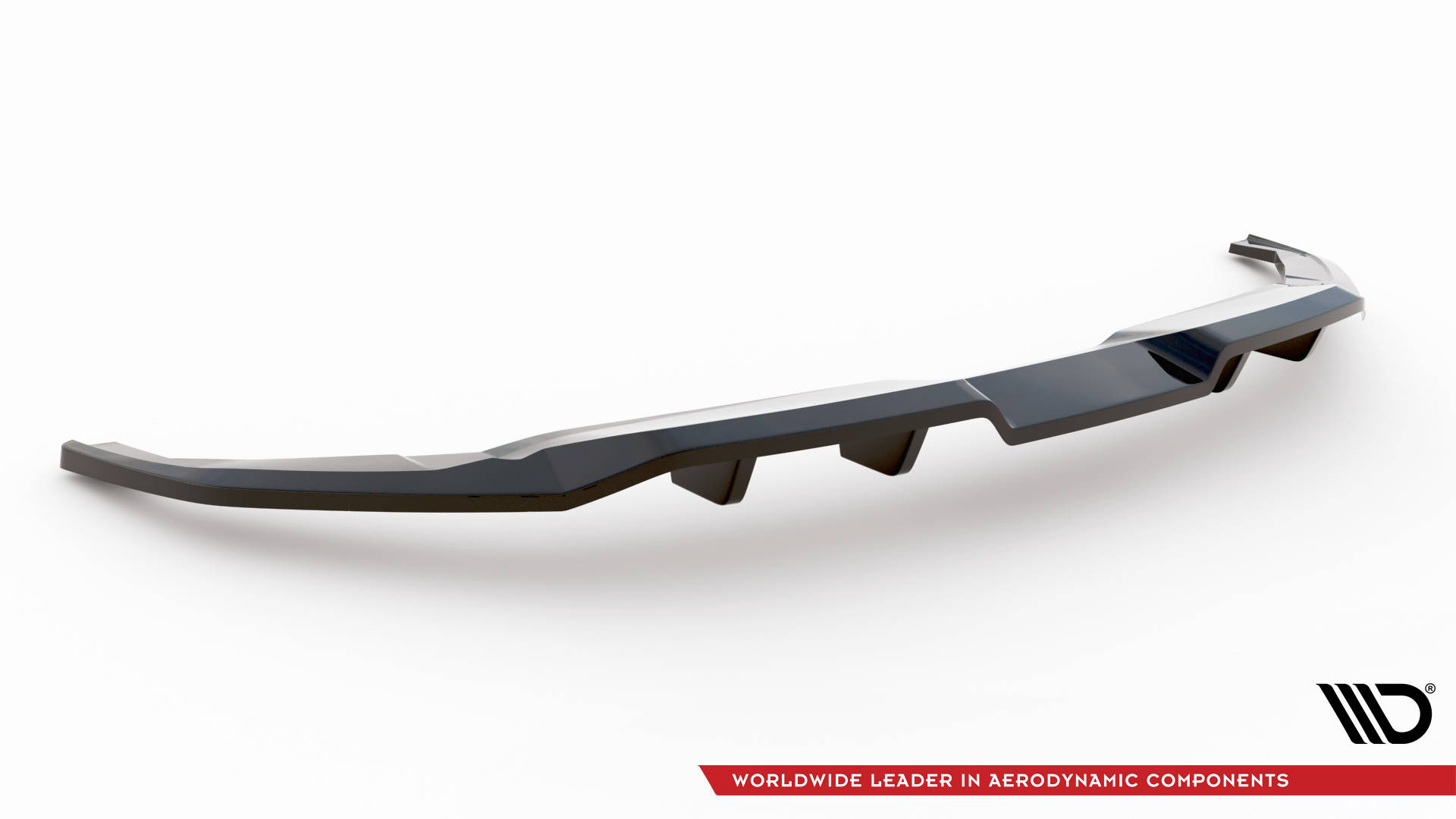 Central Rear Splitter (Vertical Bars) Kia EV6 GT-Line Mk1 - 6