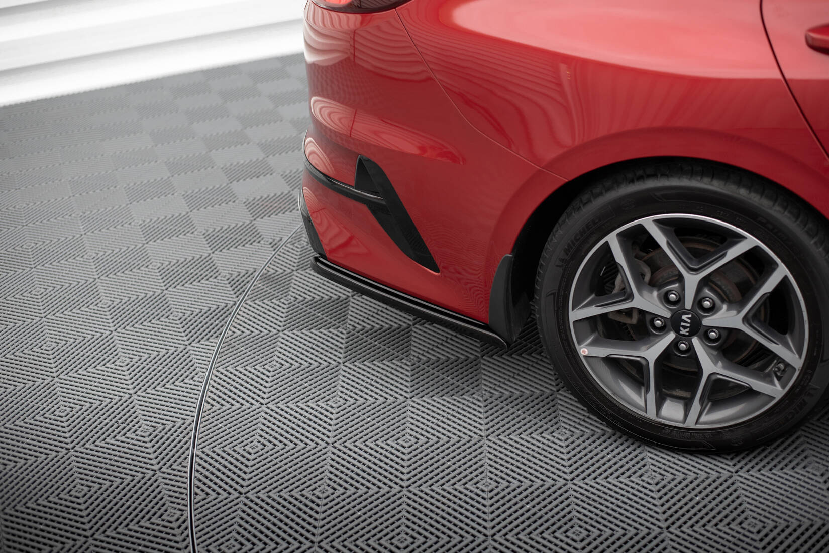 Rear Side Splitters Kia ProCeed GT / GT-Line Mk1 - 4