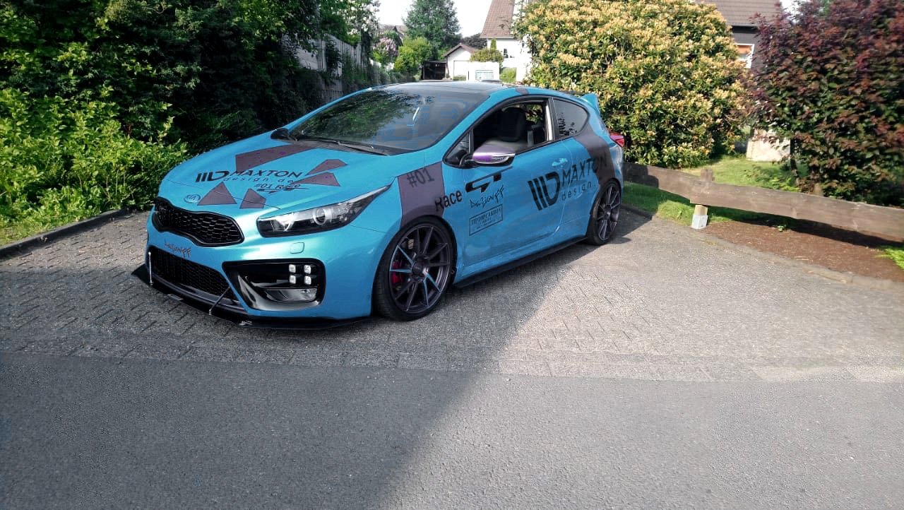 Racing Side Skirts Diffusers KIA Cee'd GT MK2 (2013-2018)