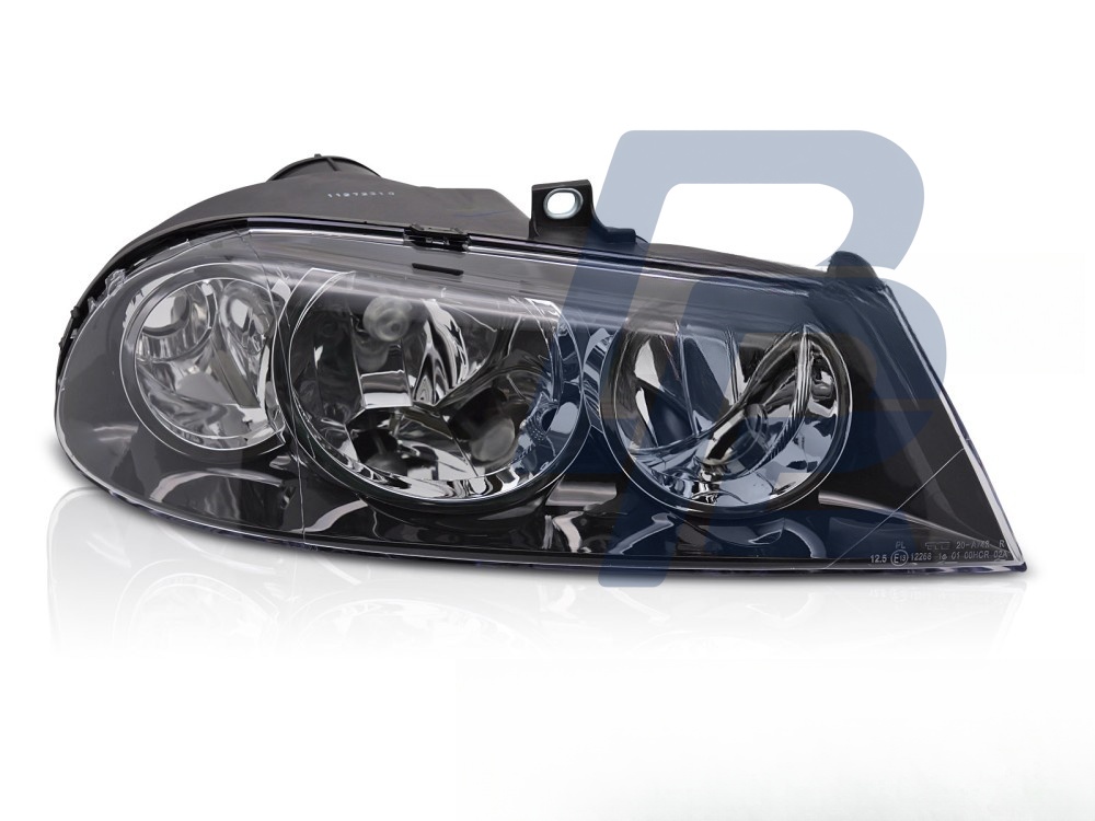 Headlight Black Right Side TYC for Alfa Romeo 156 2003–2006 - 5