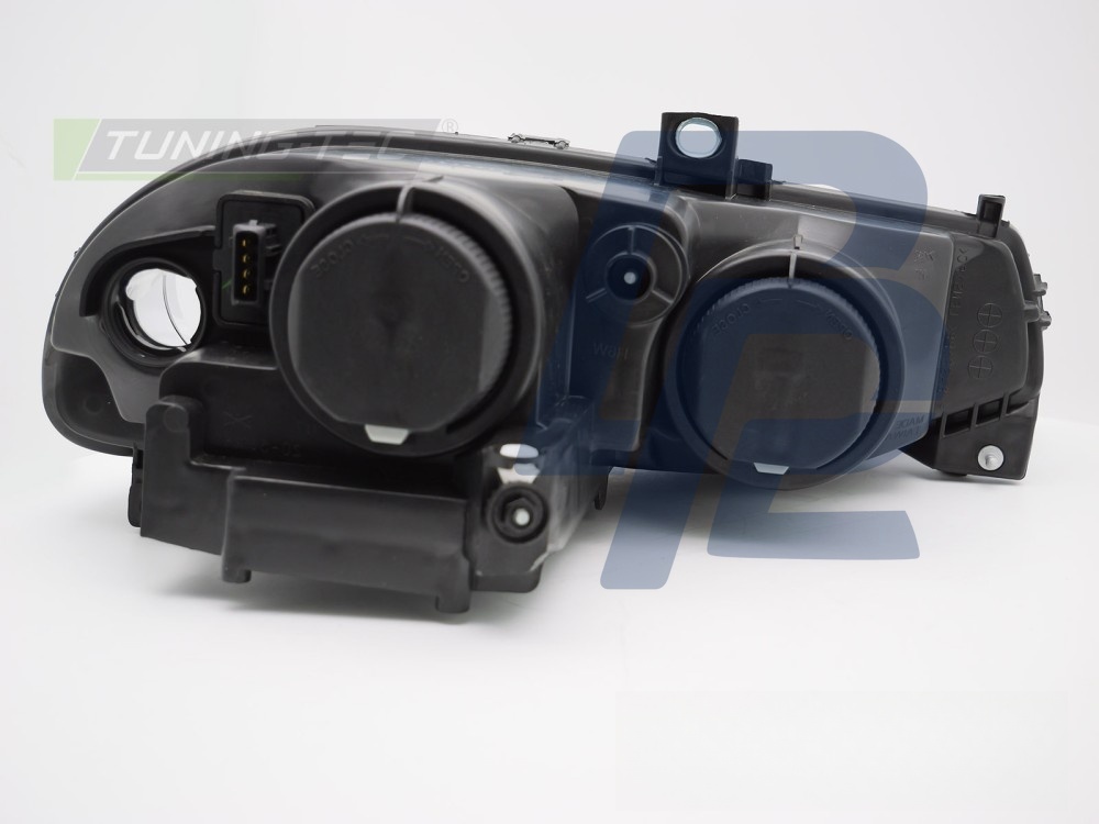 Headlight Black Left Side TYC for Alfa Romeo 156 2003–2006 - 5