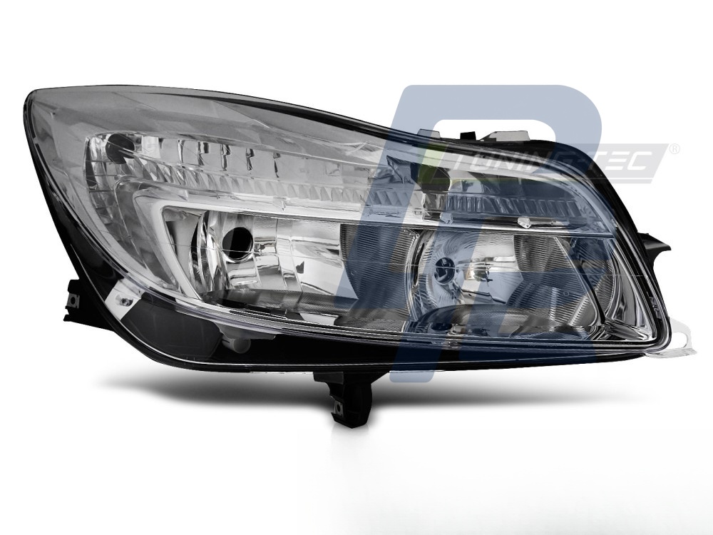 Headlight Chrome Right Side TYC for Opel Insignia 2008–2012 - 2