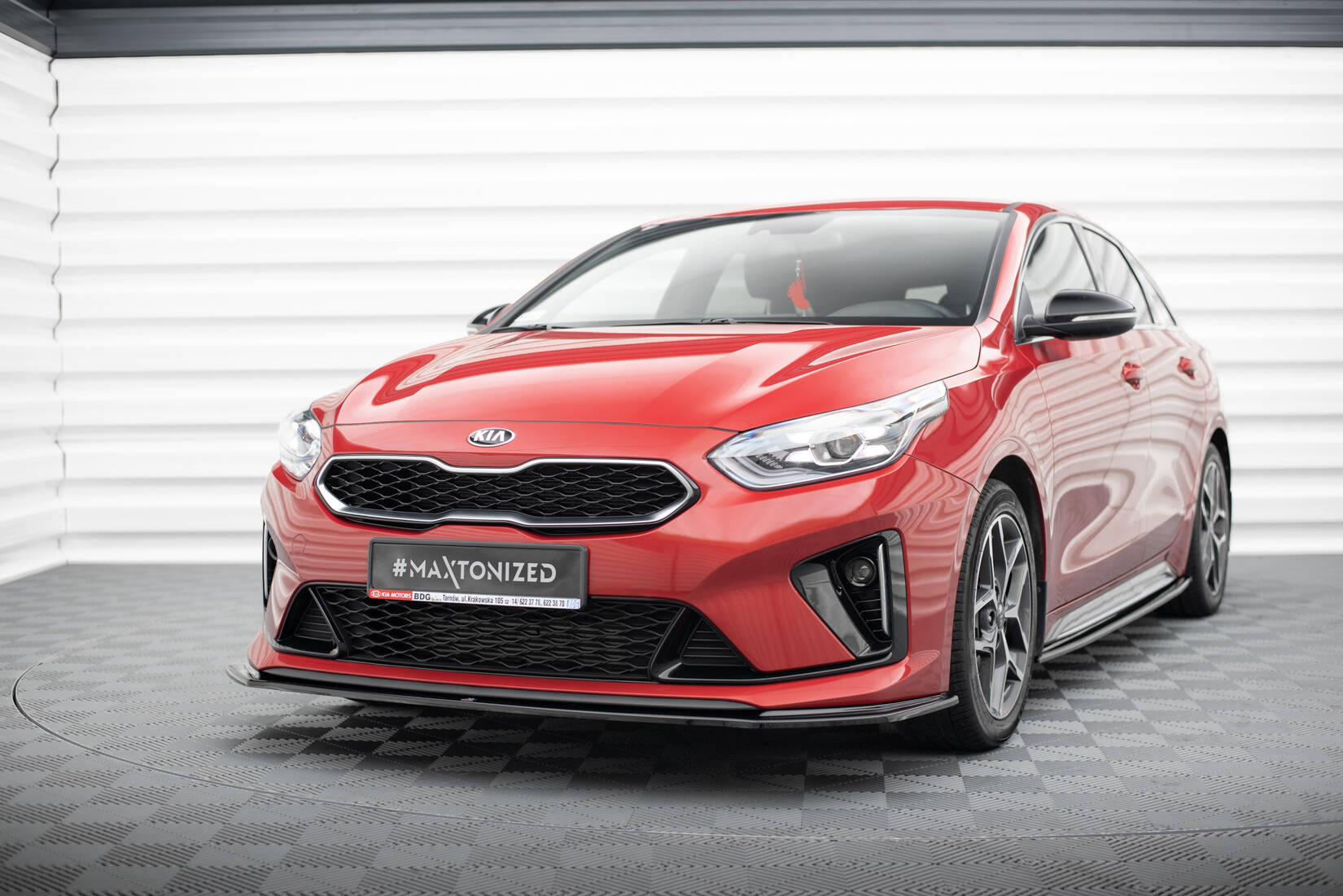 Front Splitter V.3 Kia Ceed GT / GT-Line Mk3 / ProCeed Mk1 - 3