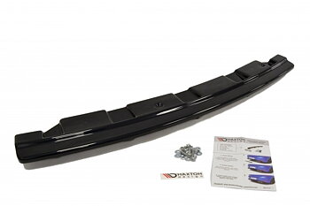CENTRAL REAR SPLITTER BMW 5 F11 M-PACK (FITS TWO SINGLE EXHAUST ENDS)