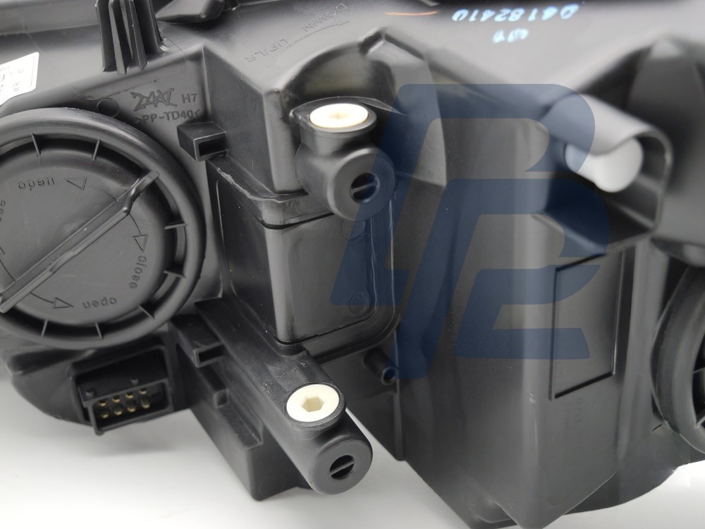 Headlight Black Right Side TYC for Opel Astra J 2010–2015 - 3