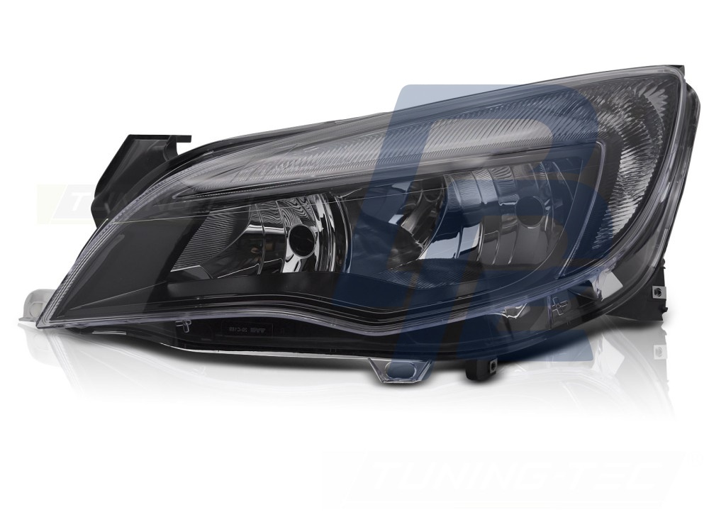 Headlight Black Left Side TYC for Opel Astra J 2010–2015 - 5