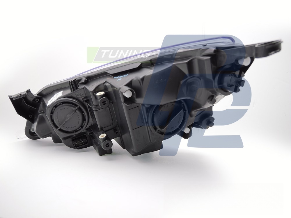 Headlight Black Left Side TYC for Opel Astra J 2010–2015 - 3