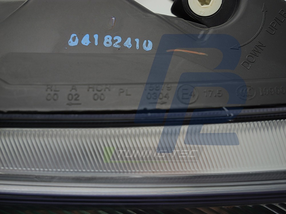 Headlight Black Left Side TYC for Opel Astra J 2010–2015 - 4