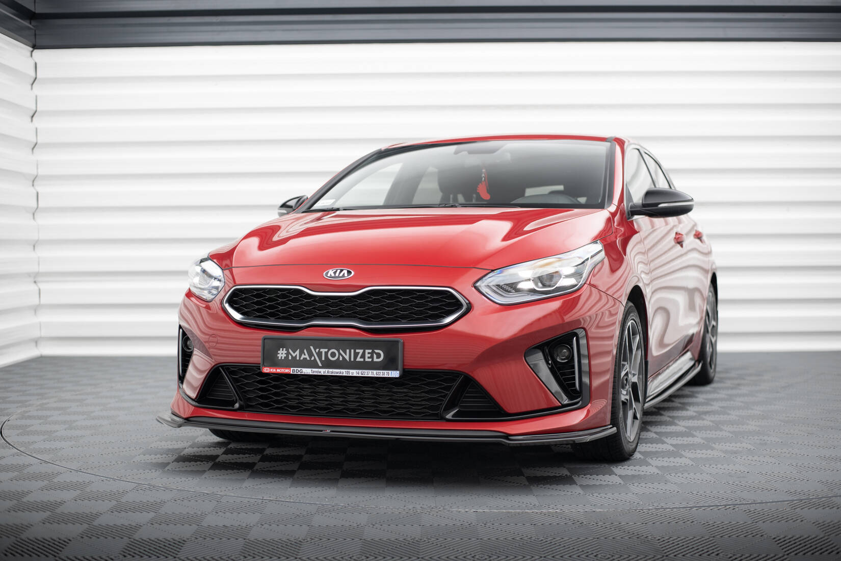 Front Splitter V.2 Kia Ceed GT / GT-Line Mk3 / ProCeed Mk1 - 4