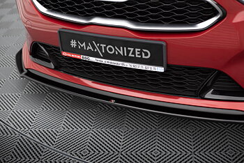 FRONT SPLITTER V.2 SUITABLE FOR KIA CEED GT / GT-LINE MK3 / PROCEED MK1 – MAXTON DESIGN