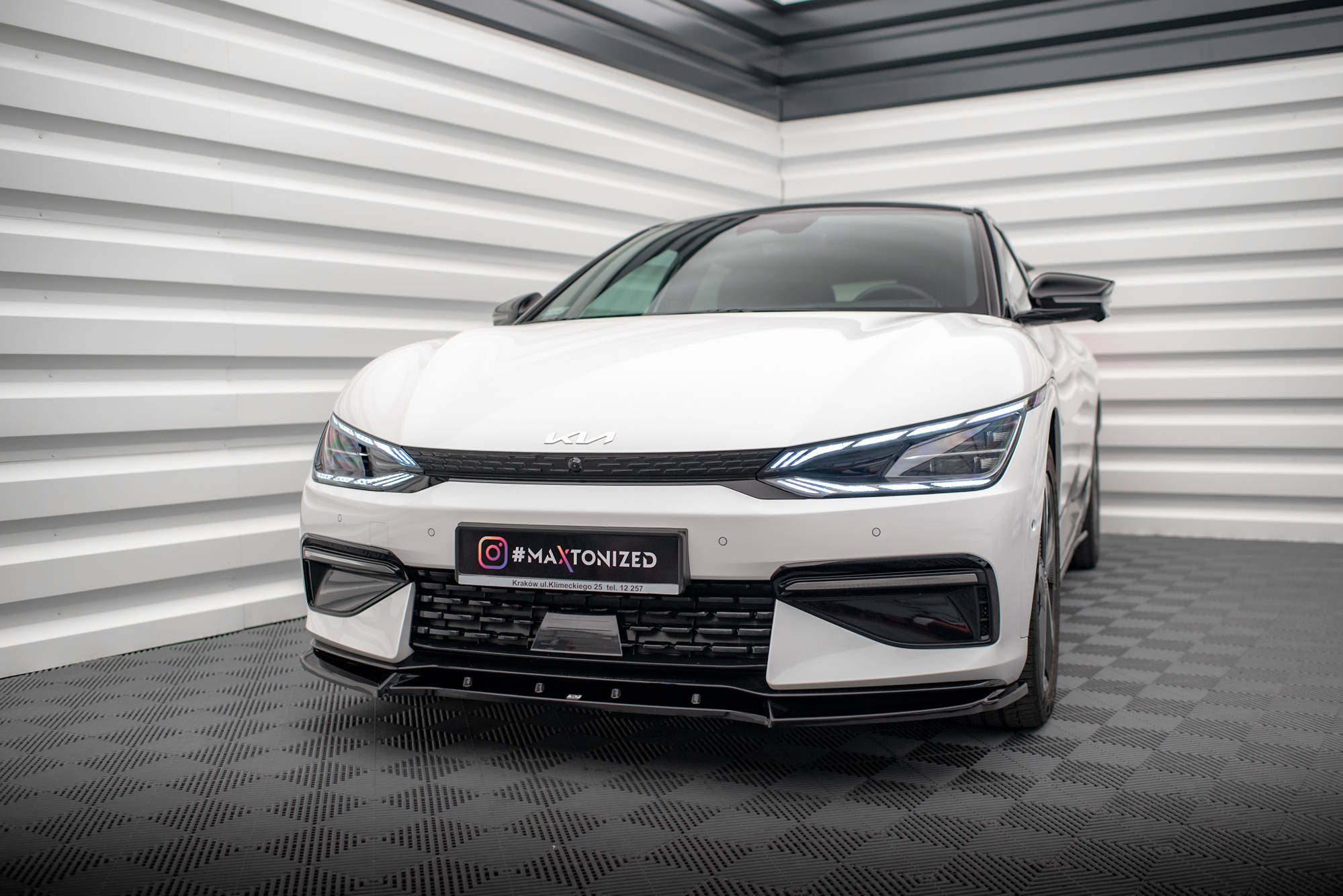 Front Splitter V.2 Kia EV6 GT-Line Mk1 - 4