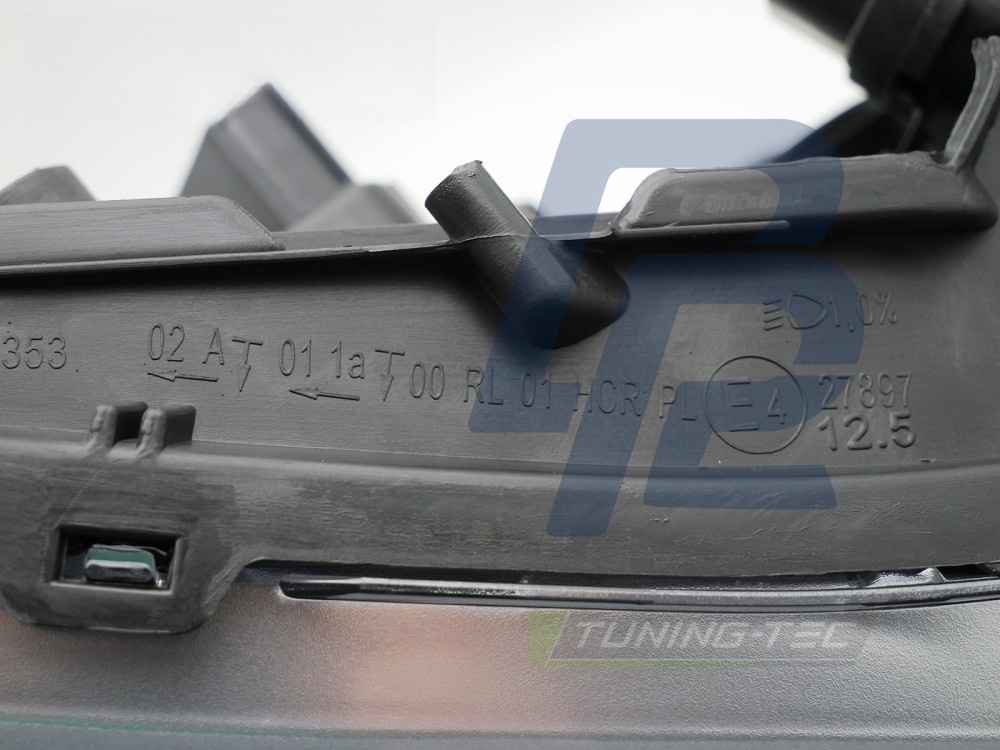 Headlight Chrome LED Right Side TYC for Peugeot 208 2012–2015 - 3