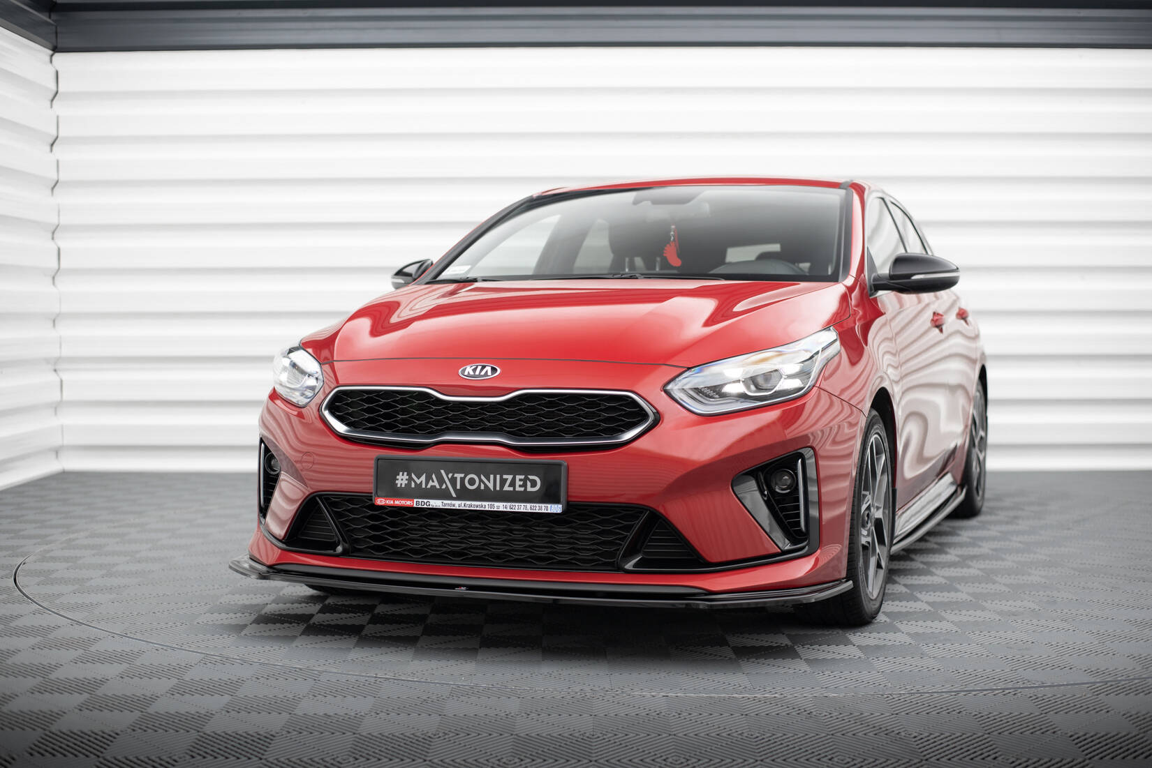 Front Splitter V.1 Kia Ceed GT / GT-Line Mk3 / ProCeed Mk1 - 3