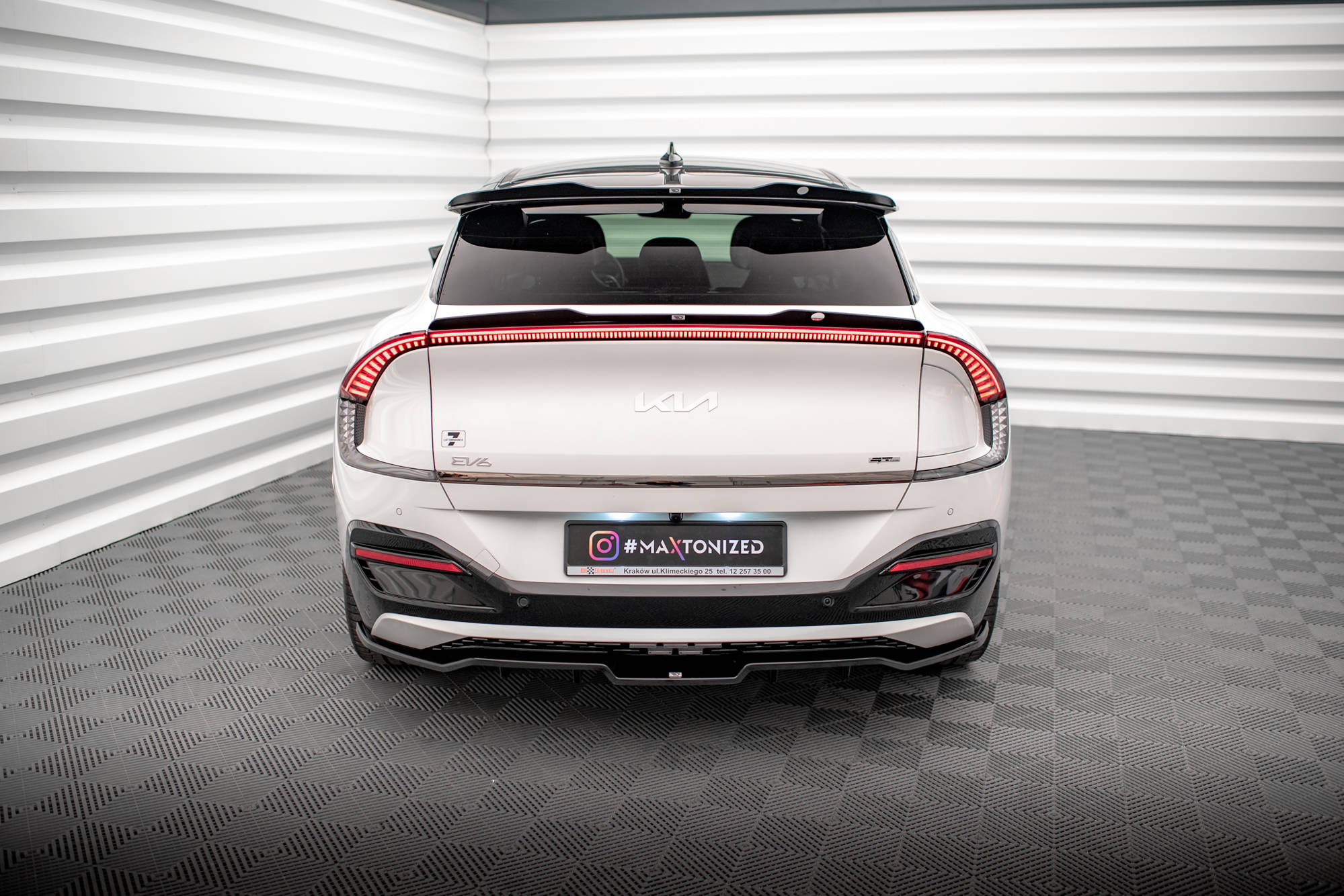 Upper Spoiler CAP Kia EV6 GT-Line Mk1 - 2