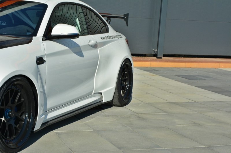 BMW M2 F87 WIDE BODY + SET OF CARBON SPLITTERS - 4