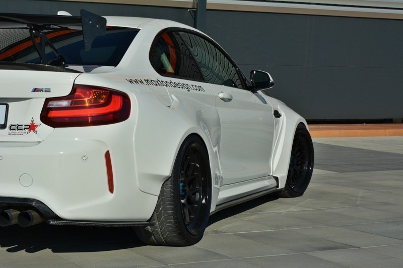 BMW M2 F87 WIDE BODY + SET OF CARBON SPLITTERS - 5