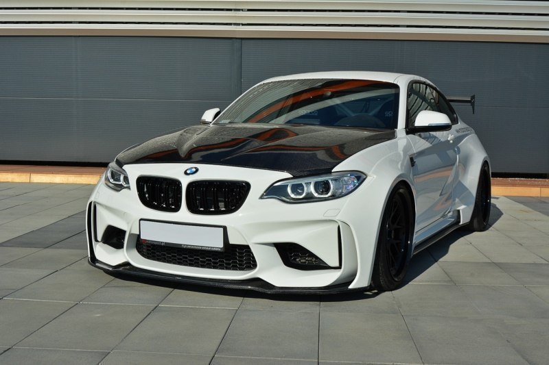 BMW M2 F87 WIDE BODY + SET OF CARBON SPLITTERS - 2