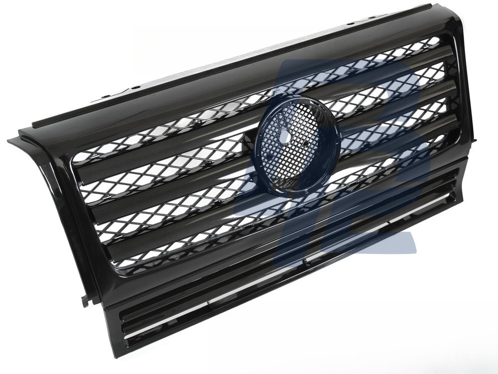 Grille Sport Gloss Black for Mercedes W463 1990–2012 - 3
