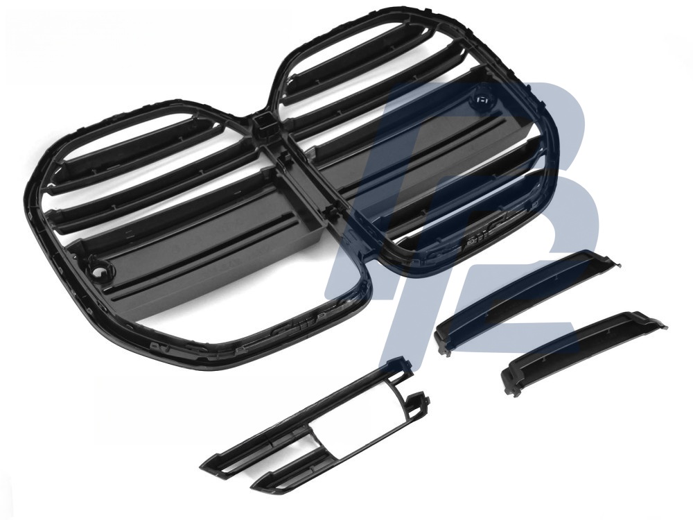 Grille Matt Black for BMW G22 G23 2020–2024 - 4