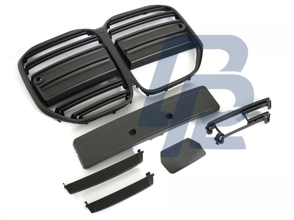 Grille Matt Black for BMW G22 G23 2020–2024 - 6