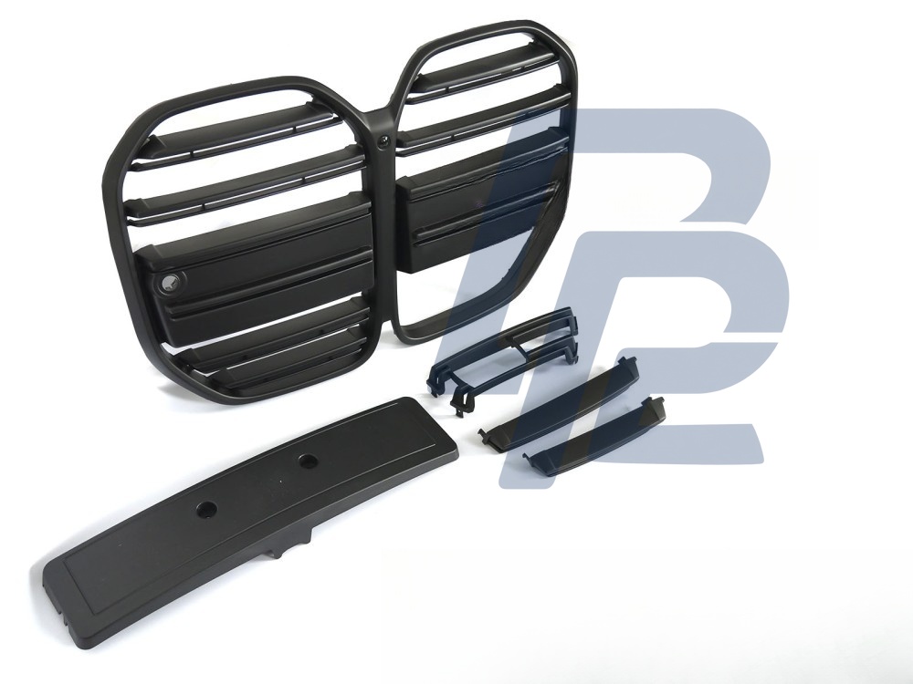 Grille Matt Black for BMW G22 G23 2020–2024 - 3