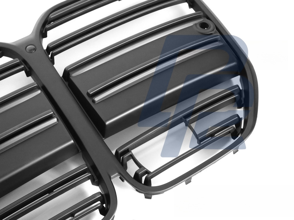 Grille Matt Black for BMW G22 G23 2020–2024 - 2