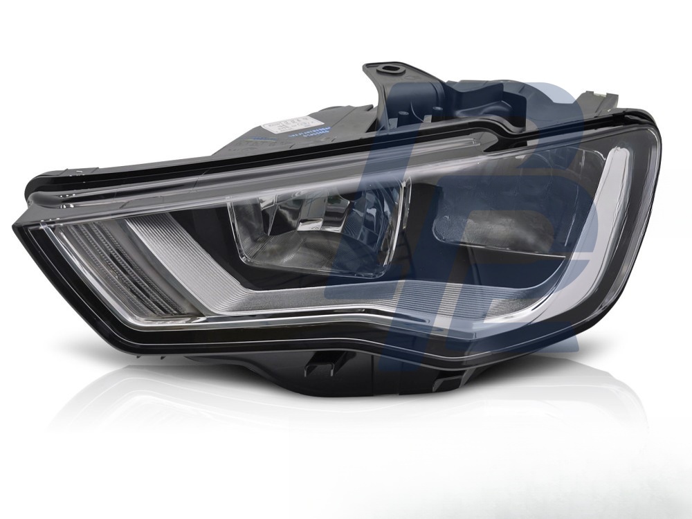 Headlight Black Left Side TYC for Audi A3 8V 2012–2016 - 7