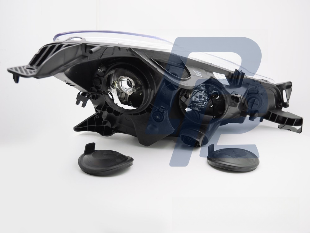 Headlight Chrome Left Side TYC for Citroen C3 2009–2012 - 5