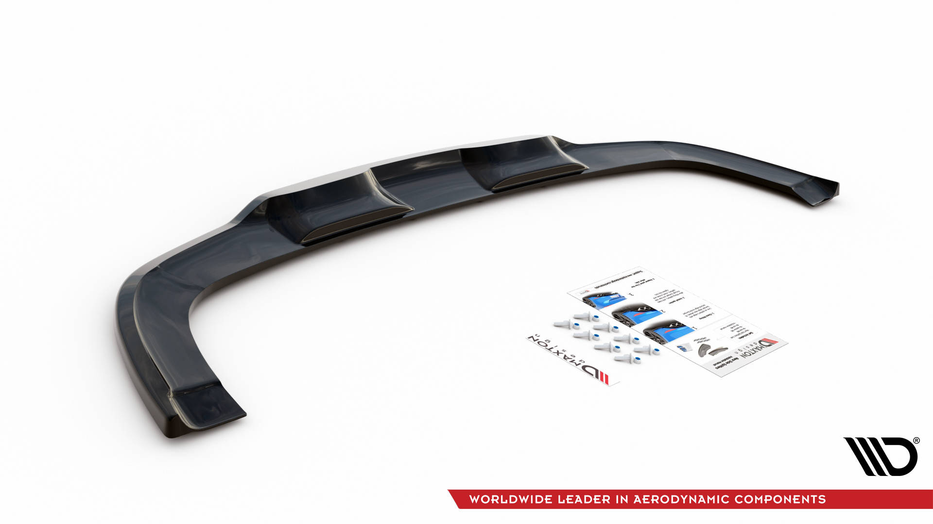 Central Rear Splitter (Vertical Bars) KIA Xceed Mk1 (2019-) - 5