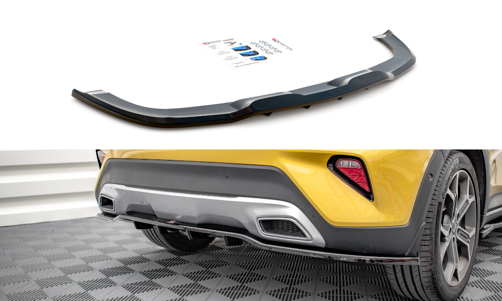 Central Rear Splitter (Vertical Bars) KIA Xceed Mk1 (2019-)
