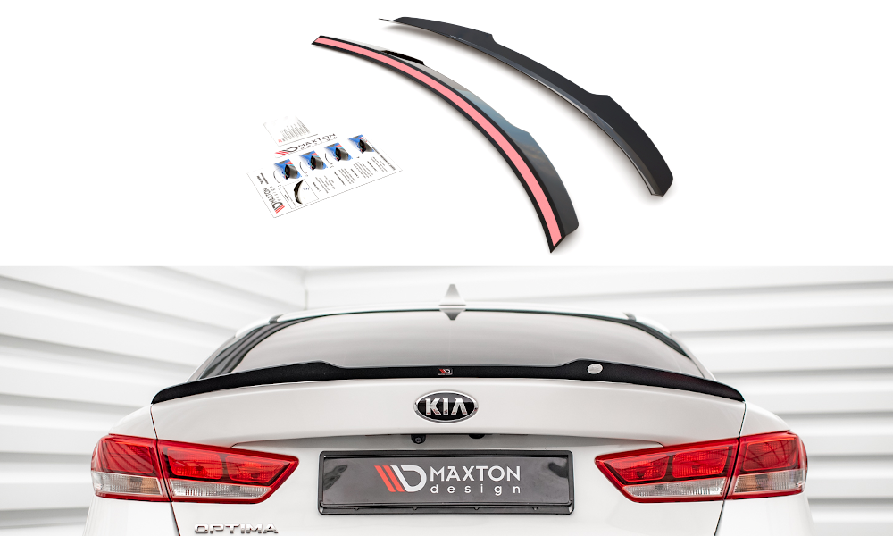 Spoiler CAP Kia Optima Mk4