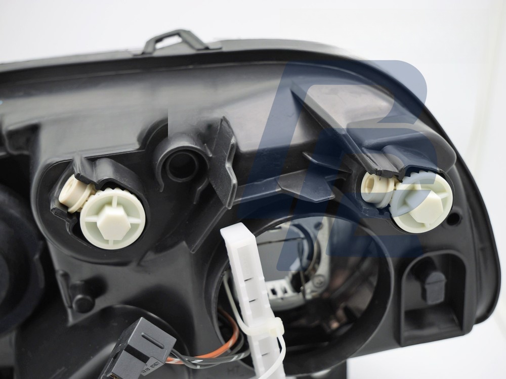 Headlight Black Left Side TYC for Alfa Romeo 147 2005–2010 - 6