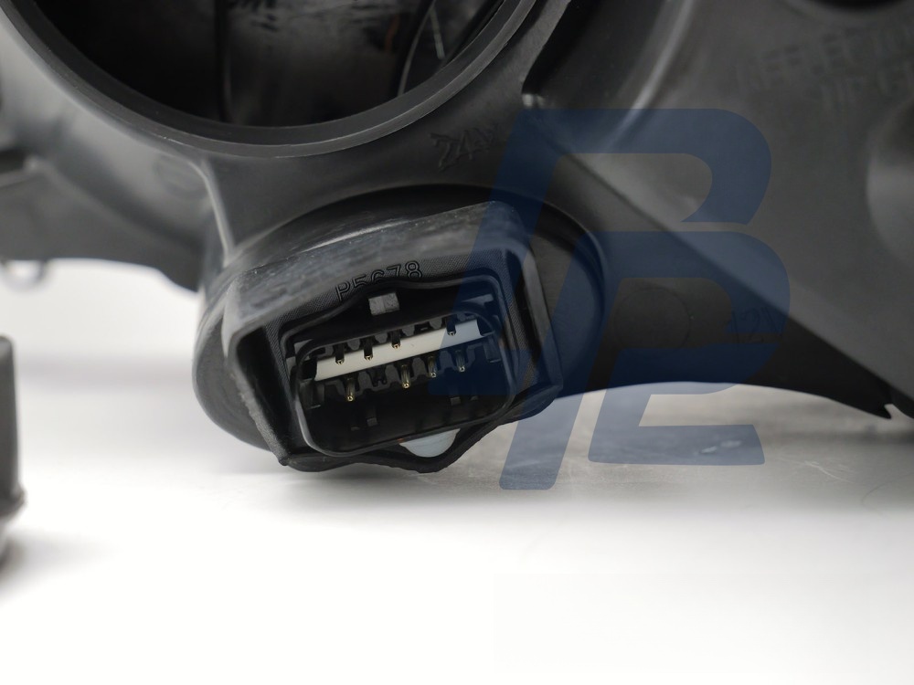 Headlight Chrome Right Side TYC for Citroen C3 2009–2012 - 3