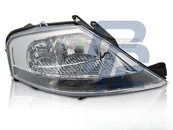 STRÅLKASTARE KROM HÖGER SIDA TYC TILL CITROEN C3 2002-2009