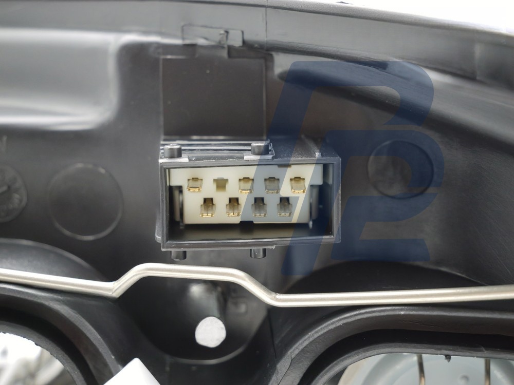 Headlight Chrome Left Side TYC for Citroen C3 03.2002–2009 - 2