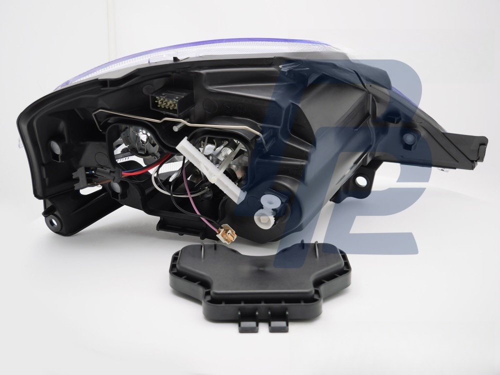 Headlight Chrome Left Side TYC for Citroen C3 03.2002–2009 - 4