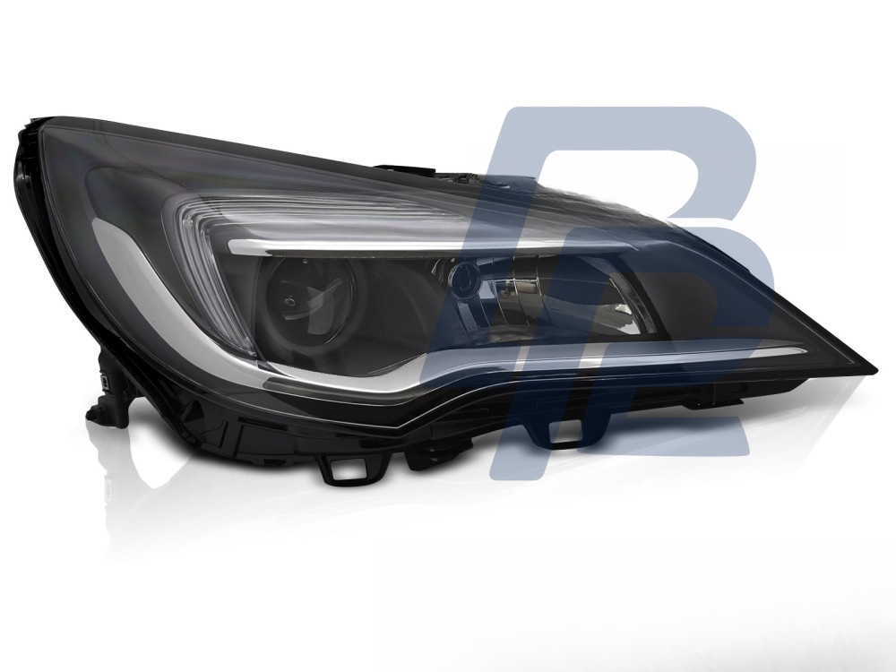 Headlight Black Right Side TYC for Opel Astra K 2015–2019 - 5