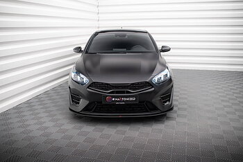 STREET PRO FRONT SPLITTER SUITABLE FOR KIA PROCEED GT MK3 FACELIFT / CEED GT / GT - LINE MK1 FACELIFT – MAXTON DESIGN