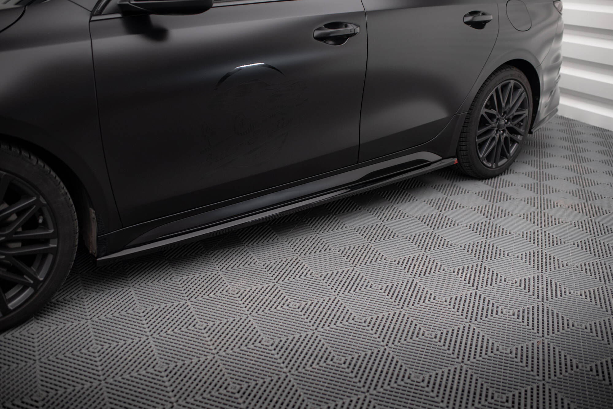 Side Skirts Diffusers Kia Proceed GT Mk1 Facelift / Ceed GT Mk3 Facelift - 3
