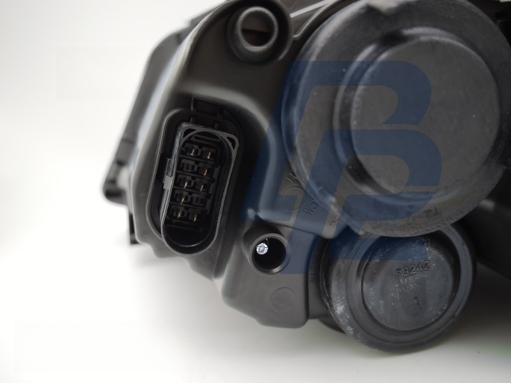 Left Headlight Black TYC for VW Polo 6R 2014–2017 - 5