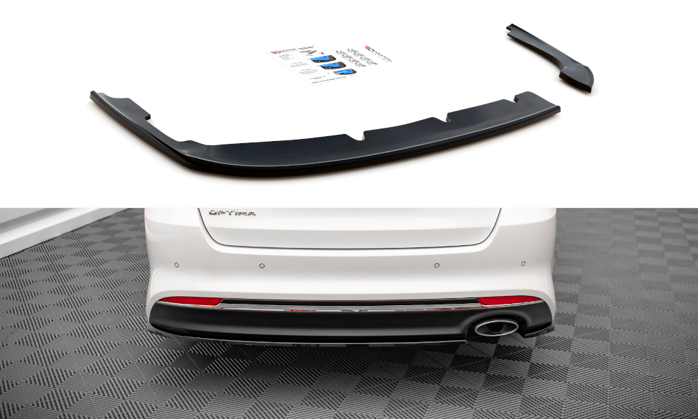 Rear Side Splitters Kia Optima Mk4